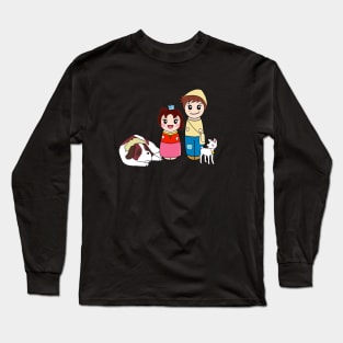 Kokeshis Heidi and Peter Long Sleeve T-Shirt